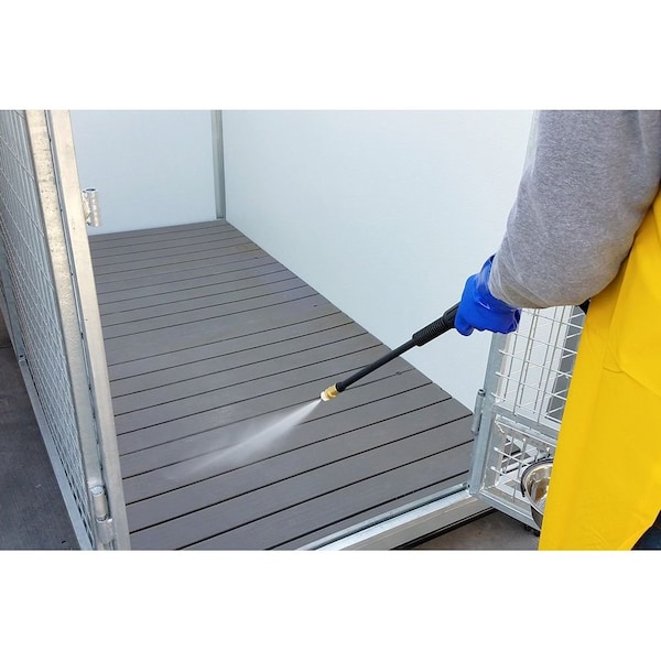 K9 Kennel Store Single 2ft X 4ft Raised Dog Kennel Flooring - RASD2X4FL
