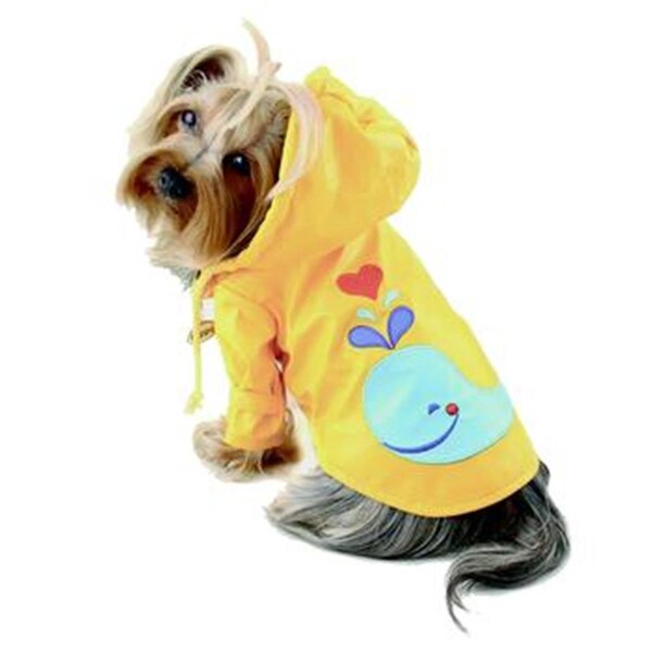 Klippo Splashing Whale Dog Raincoat - Extra Large - KJK060-XL