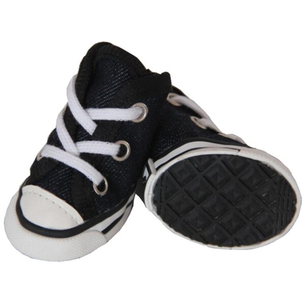 Peticare Extreme-Skater Canvas Casual Grip Pet Sneaker Shoes, 4PK - PE471810