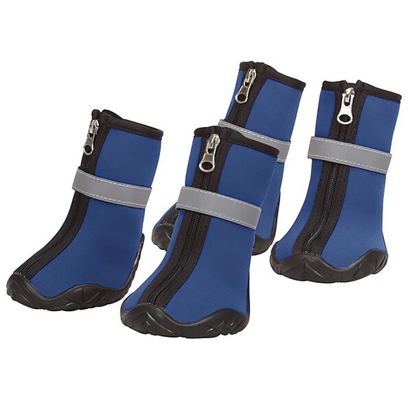 Petedge Therma Pet Neoprene Dog Boots, Blue - Extra Small - UM1245 10 19