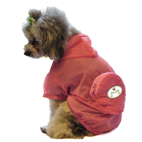 Petpurifiers Ultimate Waterproof Thunder-Paw Adjustable Travel Dog Raincoat, Extra Large - PE484739