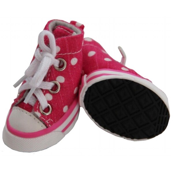 Peticare Extreme-Skater Canvas Casual Grip Pet Sneaker Shoes, 4PK - PE486443