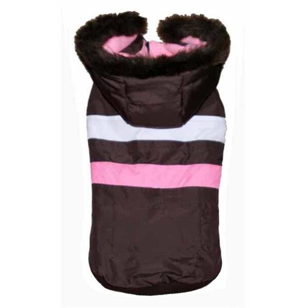 Hip Doggie Hip Doggie HD-5BUSV2-BDS Big Dog Small Brown Urban Ski Vest version 2 - HD-5BUSV2-BDS