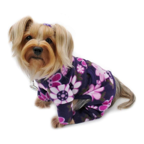 Klippo KBD088XL Midnight Garden Fleece Turtleneck Pajamas Extra Large - KBD088XL