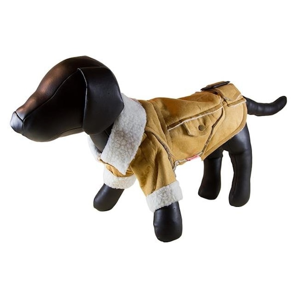 Petcessory Petcessory DW11BM Cappuccino Warm 2-Leg Dog Jacket - Medium - DW11BM