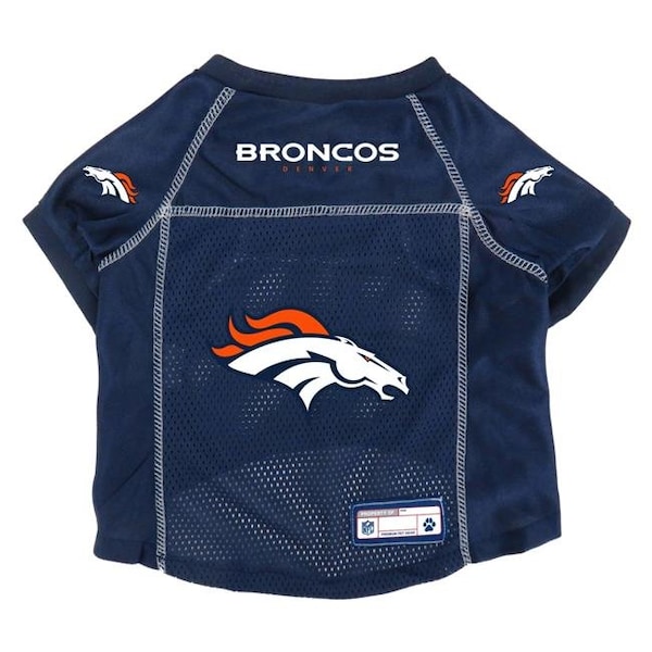 Little Earth Denver Broncos Pet Jersey Size XS - 8669987552
