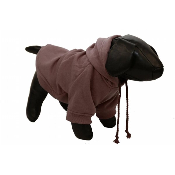 Pet Life Llc Pet Life LLC HD1BRSM Fashion Plush Cotton Pet Hoodie Hooded Sweater - HD1BRSM