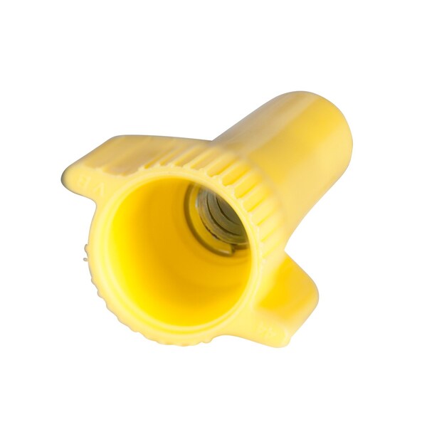 Gardner Bender WingGard Wire Connector, 22 to 10 AWG Wire, Steel Contact, Thermoplastic Housing Material, Yellow - 17-084