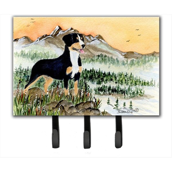 Carolines Treasures Entlebucher Mountain Dog Leash Holder or Key Hook - SS8119TH68