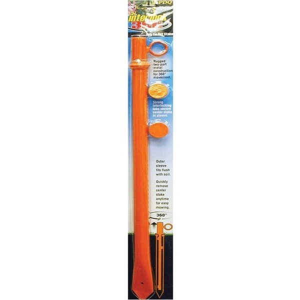 Boss Pet PDQ Interlock Stake, Rugged, Steel - Q250100099