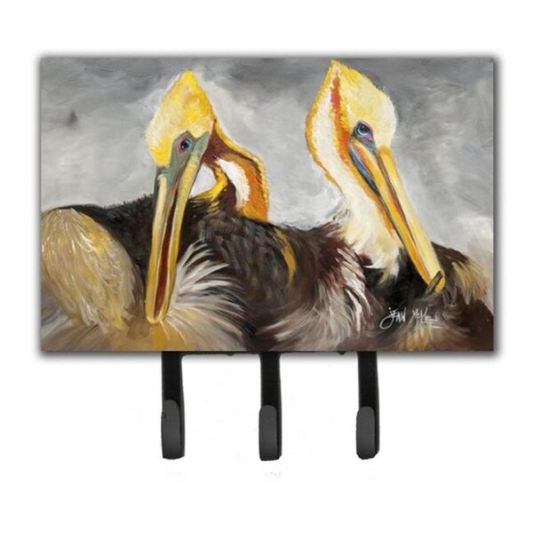 Carolines Treasures Carolines Treasures JMK1025TH68 Pelicans Preening Leash & Key Holder - JMK1025TH68