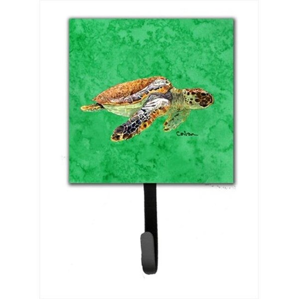 Carolines Treasures Carolines Treasures 8675SH4 Turtle Leash Holder Or Key Hook - 8675SH4