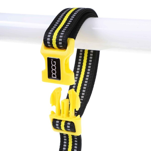 Doog Neoprene Dog Clip It Leash, Neon - LEADBOLT-L
