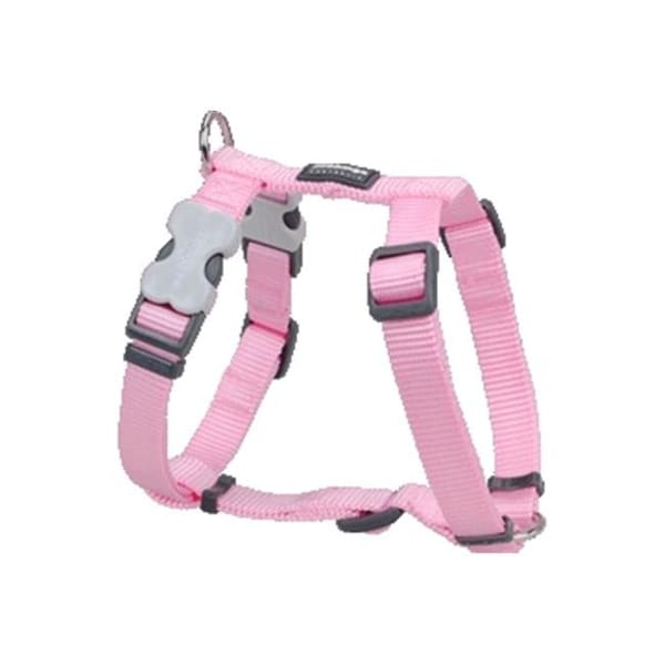 Red Dingo Red Dingo DH-ZZ-PK-SM Dog Harness Classic Pink; Small - DH-ZZ-PK-SM