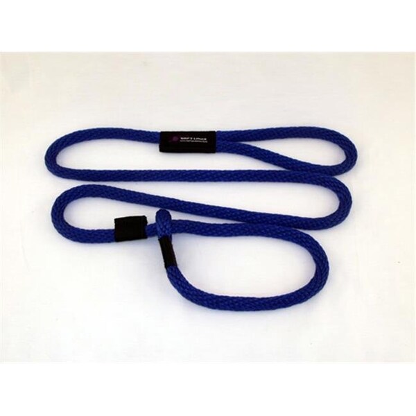 Soft Lines Soft Lines P20610ROYALBLUE Dog Slip Leash 0.37 In. Diameter By 10 Ft. - Royal Blue - P20610ROYALBLUE