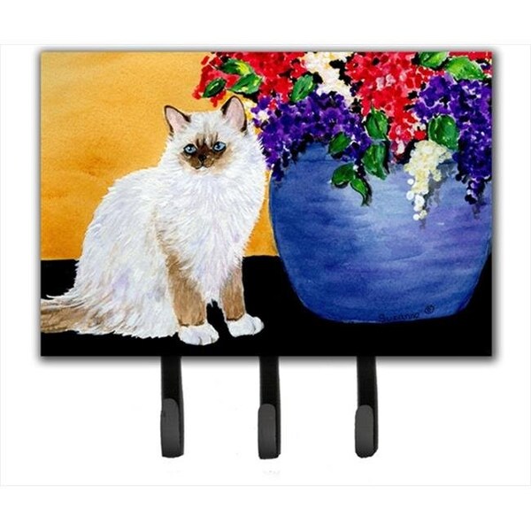 Carolines Treasures Carolines Treasures SS8604TH68 Cat Ragdoll Leash Holder or Key Hook - SS8604TH68