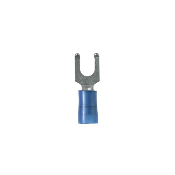 Panduit Flanged Fork Terminal, nylon insulated,  - PN14-10FF-C