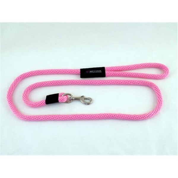 Soft Lines Soft Lines P11010HOTPINK Dog Snap Leash 0.62 In. Diameter By 10 Ft. - Hot Pink - P11010HOTPINK