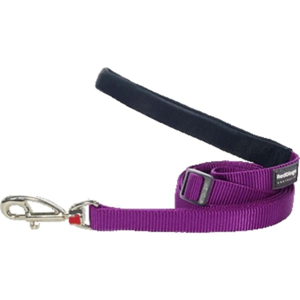Red Dingo Dog Lead Classic Purple- Extra Small - L6-ZZ-PU-12