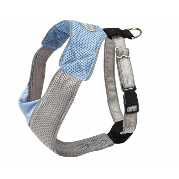 Doggles XS V Mesh Harness - Blue-Gray - HAOMXS04