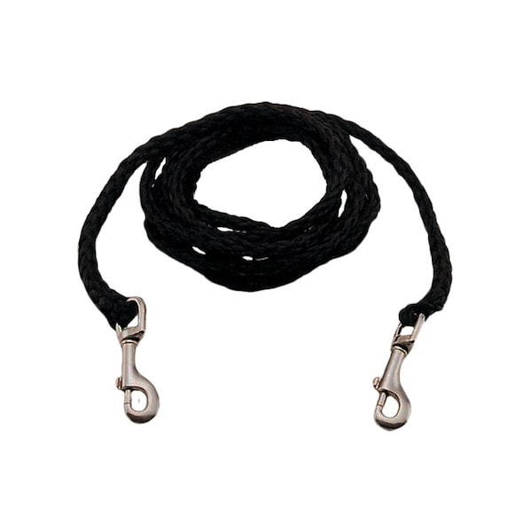 Coastal Pet Big Dog Poly Tie Out BLACK 20 FT - 2475-BK-20