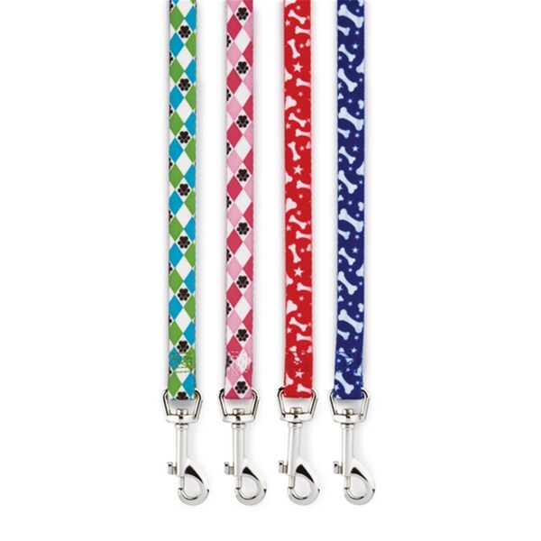 Casual Canine Pooch Patterns Ld 4 Ft x .63 In Red Bone - ZA1548 44 21