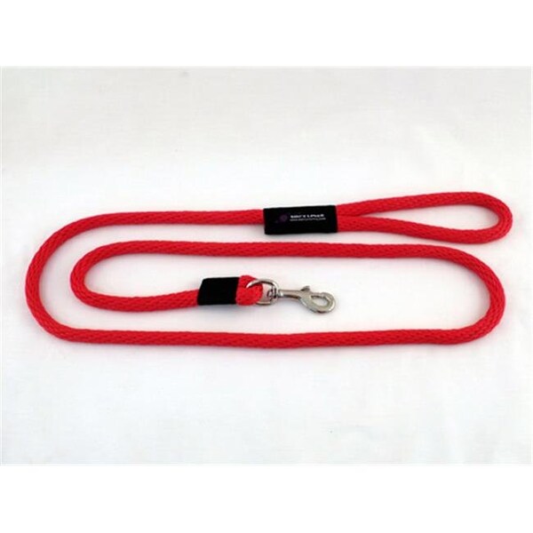 Soft Lines Soft Lines P10810RED Dog Snap Leash 0.5 In. Diameter By 10 Ft. - Red - P10810RED