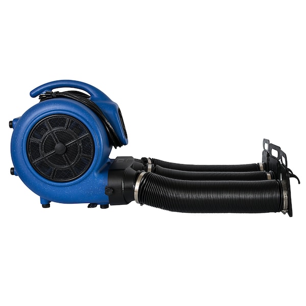 Xpower Mutli-Cage Dryer W/  Multi Cage Drying Kit, 3/4 HP, 3200 CFM, 7.5 Amps, 3 Speed - X-800TF-MDK