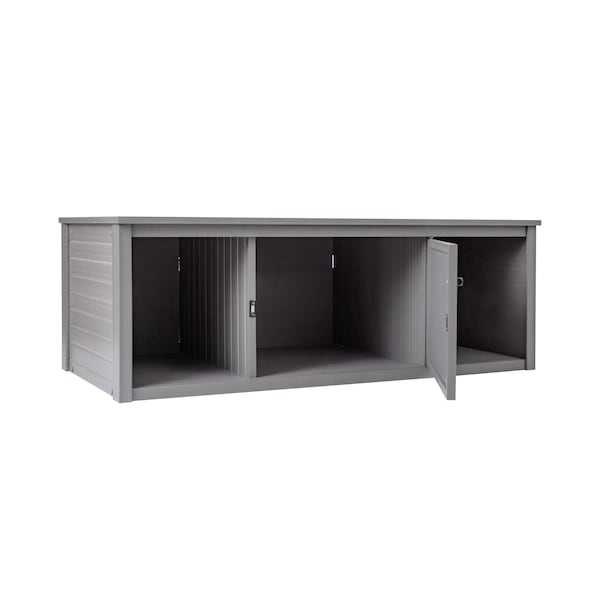New Age Pet 48in Lo Boy Versa Stand, Gray - EHSLVS24-05L