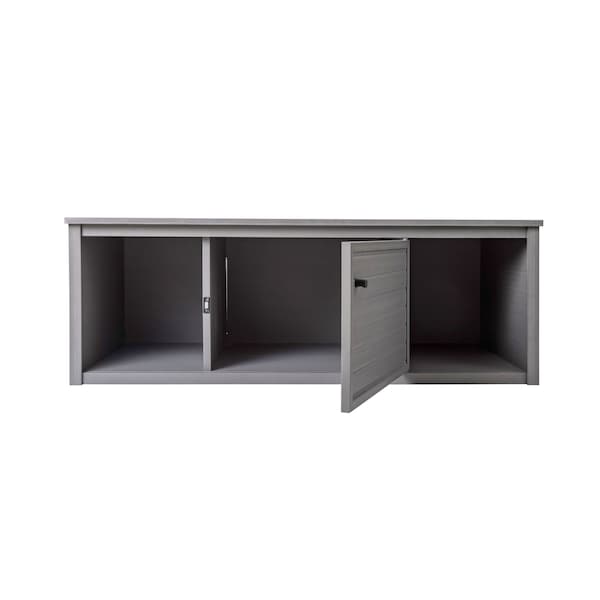New Age Pet 48in Lo Boy Versa Stand, Gray - EHSLVS24-05L