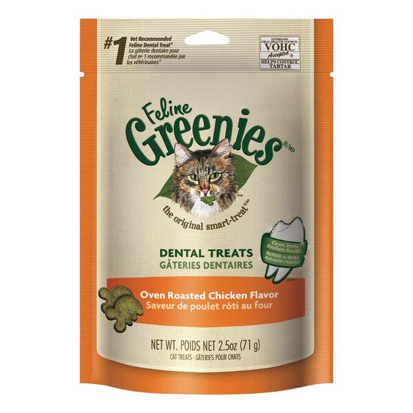 Greenies Greenies Oven Roasted Chicken Treats For Cat 2.5 oz 1 pk - 428238