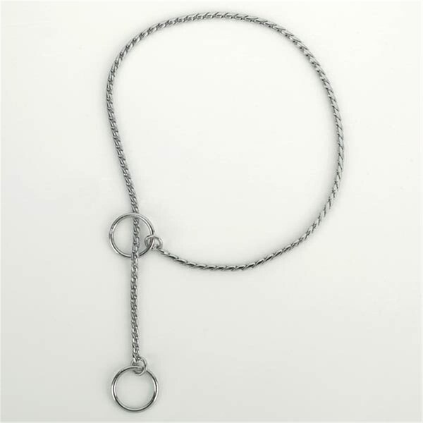 Pamperedpets GG Extra Fine Chrome Snake Chain 12 In - PA114086