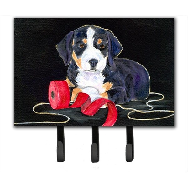 Carolines Treasures Entlebucher Mountain Dog Leash Holder or Key Hook - SS8566TH68