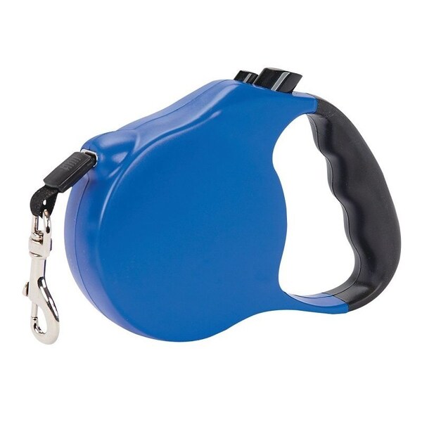 Casual Canine Belted Retractable Lead, 16 ft L, Blue, Large - 11612 16 19