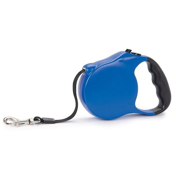 Casual Canine Belted Retractable Lead, 16 ft L, Blue, Large - 11612 16 19