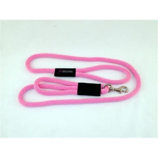 Soft Lines Soft Lines PSS11010HOTPINK 2 Handled Sidewalk Safety Dog Snap Leash 0.62 In. Diameter By 10 Ft. - Hot Pink - PSS11010HOTPINK