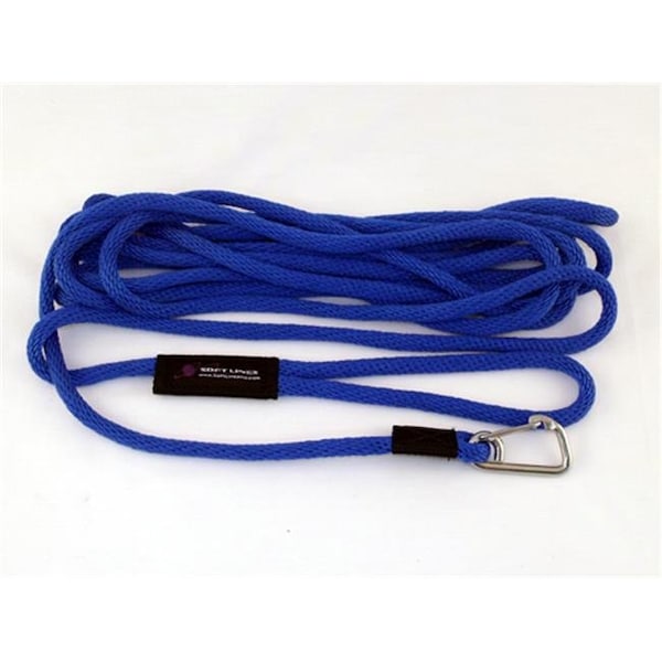 Soft Lines Soft Lines PSW10840PACIFICBLUE Floating Dog Swim Snap Leashes 0.5 In. Diameter By 40 Ft. - Pacific Bllue - PSW10840PACIFICBLUE