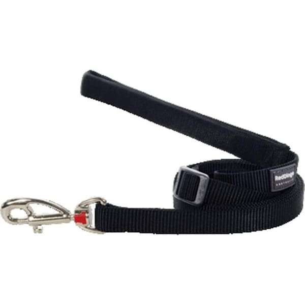 Red Dingo Red Dingo L6-ZZ-BB-SM Dog Lead Classic Black; Small - L6-ZZ-BB-SM