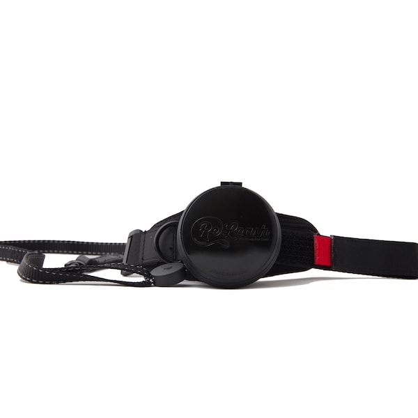 Releash ReLeash Hands Free Dog Leash, 9-Foot Cord, Light Lock Black - RL-LL-BLACK