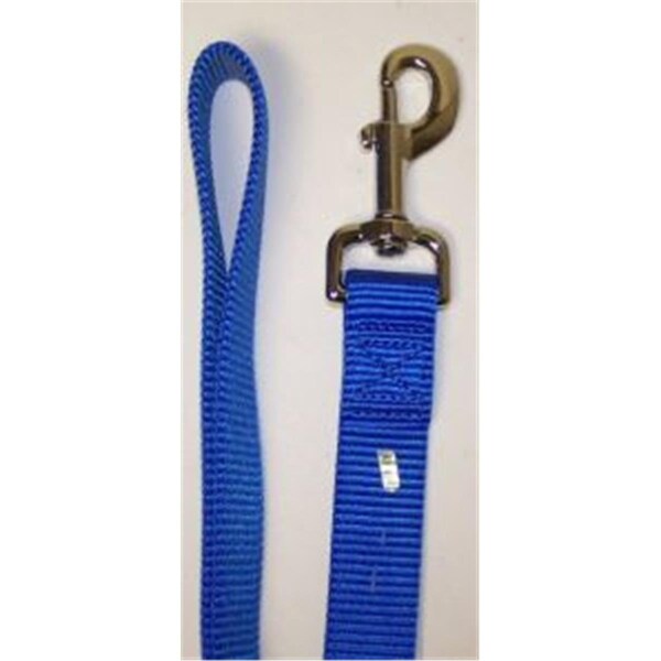 Omni Pet No.5804 BL .62inX4ft Nylon Lead Color Blue - 445-84252