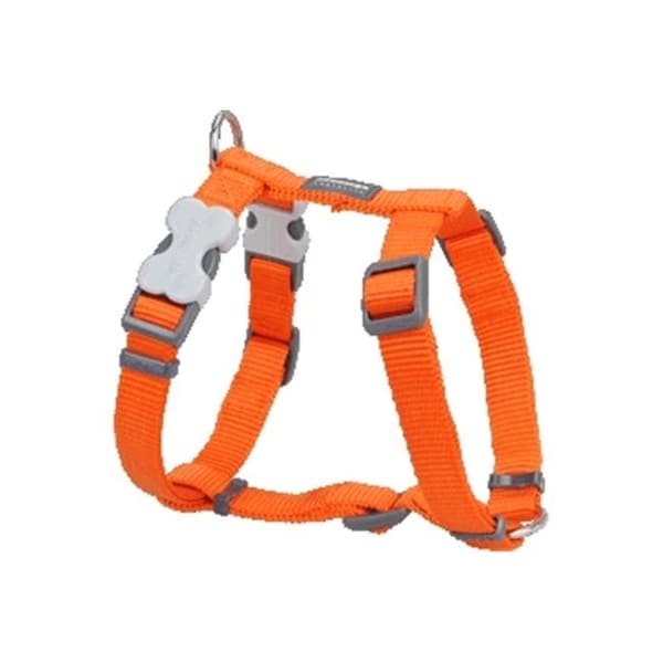 Red Dingo Red Dingo DH-ZZ-OR-SM Dog Harness Classic Orange; Small - DH-ZZ-OR-SM