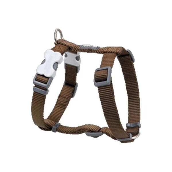 Red Dingo Red Dingo DH-ZZ-BR-LG Dog Harness Classic Brown; Large - DH-ZZ-BR-LG