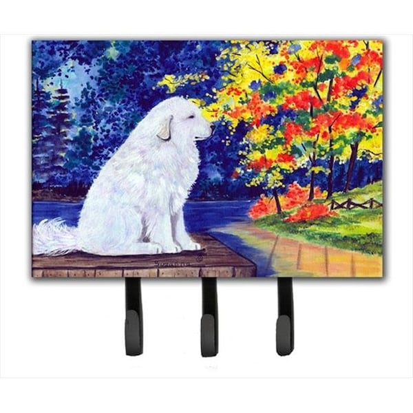 Carolines Treasures Carolines Treasures SS8240TH68 Great Pyrenees Leash Holder Or Key Hook - SS8240TH68