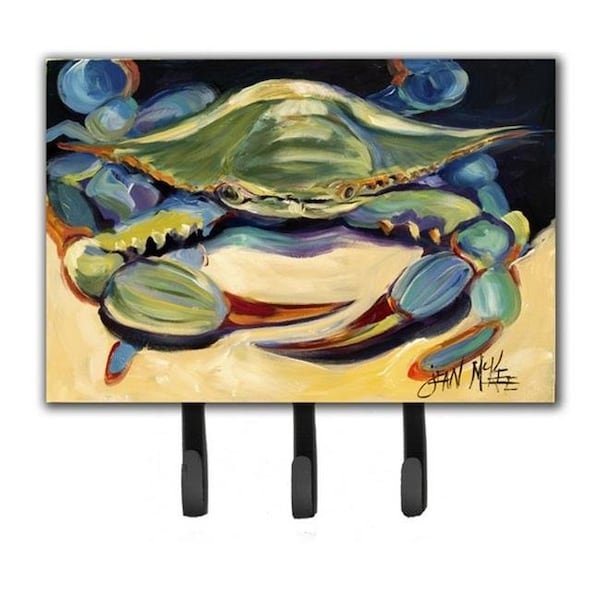 Carolines Treasures Carolines Treasures JMK1093TH68 Blue Crab Leash & Key Holder - JMK1093TH68
