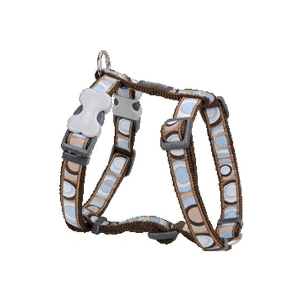 Red Dingo Red Dingo DH-CI-BR-SM Dog Harness Design Circadelic Brown; Small - DH-CI-BR-SM