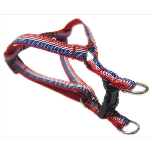 Fly Free Zone American Flag Dog Harness - Extra Small - FL124365