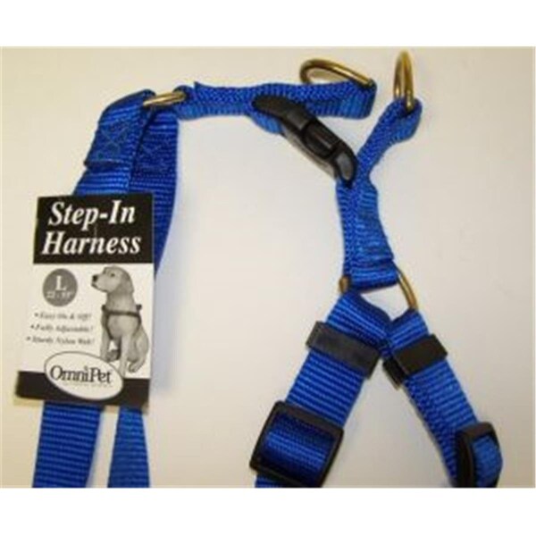 Followerseguidor No.19LBL Step-In Harness Nylon - Blue - Size 22-33in Large - FO3747627