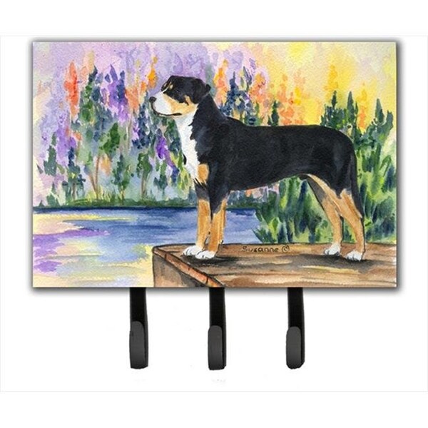 Carolines Treasures Carolines Treasures SS8160TH68 Greater Swiss Mountain Dog Leash Holder Or Key Hook - SS8160TH68