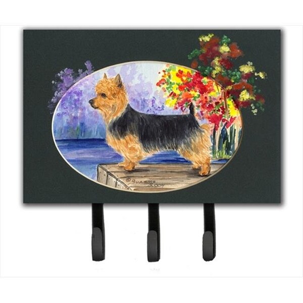 Carolines Treasures Carolines Treasures SS8046TH68 Australian Terrier Leash Holder Or Key Hook - SS8046TH68