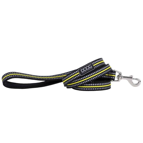 Doog Neoprene Dog Leash, Neon - LEADBOLT-S